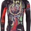 Tatami Fightwear Slayer Reign In Blood Rashguard Athlete wearing Tatami Fightwear Slayer Reign In Blood Rashguard for martial arts training.