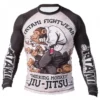 Tatami Fightwear Thinker Monkey Rash Guard, ideal athletic gear for combat sports.