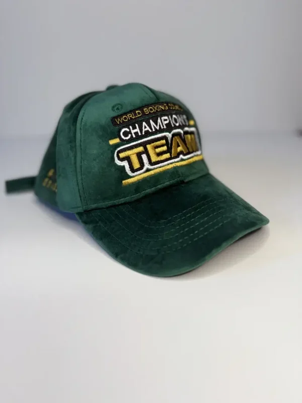 WBC Champions Team Cap Stylish WBC Champions Team Cap laid on a flat surface