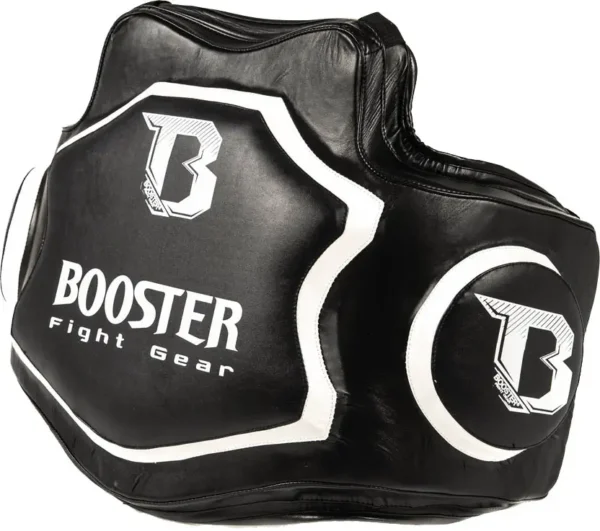 Booster Pro Xtrem Belly Pad Athlete wearing Booster Pro Xtrem Belly Pad for combat sports training