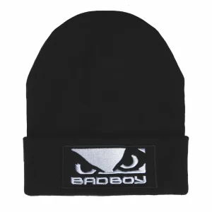 Bad Boy Classic Logo Beanie A classic Bad Boy logo beanie in black