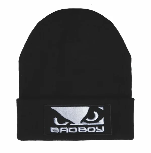 Bad Boy Classic Logo Beanie A classic Bad Boy logo beanie in black