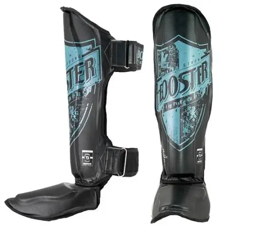 Booster Pro Shield Shin Guards Booster Pro Shield Shin Guards in Black/Grey - product image