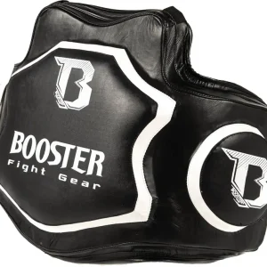 Athlete wearing Booster Pro Xtrem Belly Pad for combat sports training