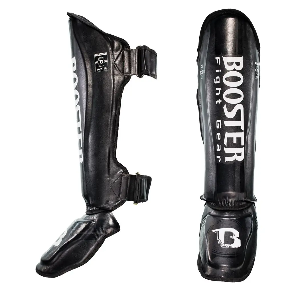Image showcasing Booster Shin Guards BSGV3 on a neutral background.