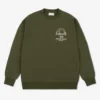 Manto Society Crewneck Sweatshirt in a casual setting