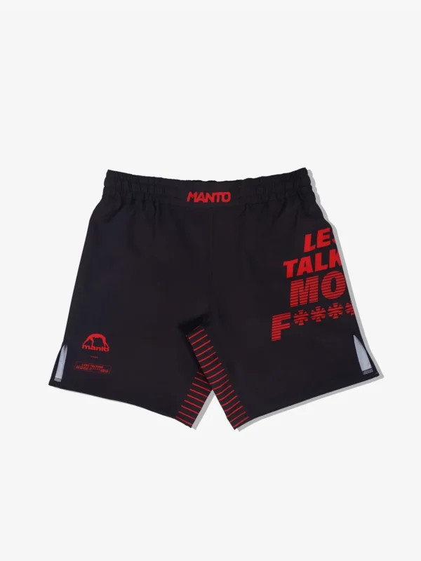 A pair of Manto Fighter Fight Shorts on a white background.