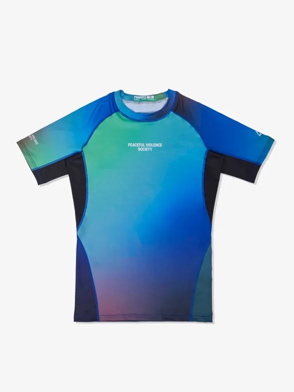 Colorful Manto Society Gradient Rash Guard