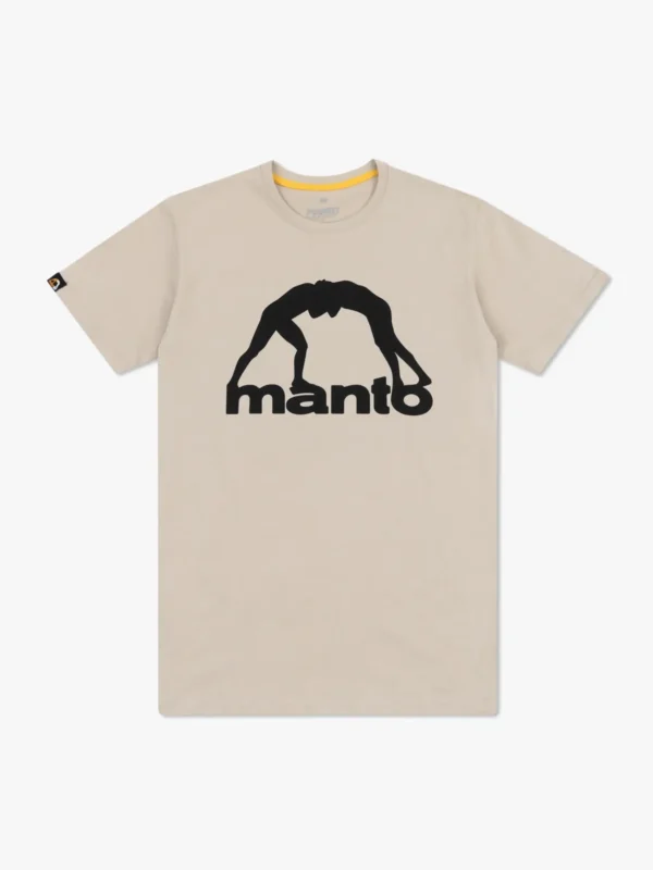 Man wearing Manto Vibe 25 T-Shirt in a casual setting