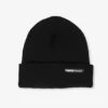 Person wearing a Manto Represent Beanie in classic black color