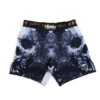 Pair of Manto Disobey Fight Shorts on a white background