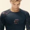 Manto Long Sleeve Rash Guard - 'Free Hugs' Manto Free Hugs Long Sleeve Rash Guard in black