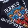 Manto Tigers Long Sleeve Rash Guard in action