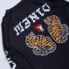 Manto Tigers Long Sleeve Rash Guard on a solid background