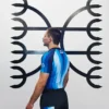 Manto Crystal Rash Guard fitness wear Manto crystal rash guard in action