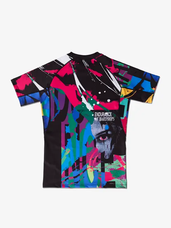 Manto Rave Rashguard Fitness Apparel Manto Rave Rashguard featured in vibrant colors