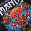 Manto x Yauhen Abu Oni Rashguard on a white background