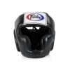Athlete wearing Fairtex HG3 Head Guard for a boxing session