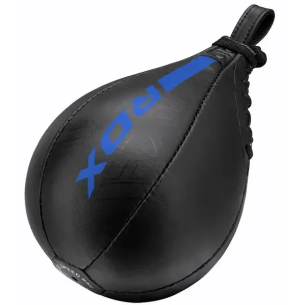 RDX F6 Kara Speed Ball with Swivel for Boxing Training. A photo showcasing the RDX F6 Kara Speed Ball with Swivel.