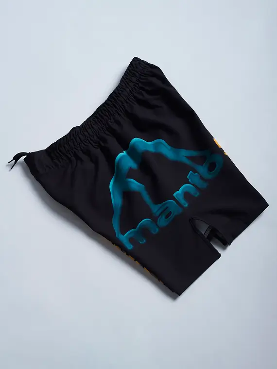 Manto Big Buddha Fight Shorts on a white background