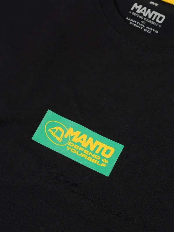 Manto Block 24 T-Shirt on a plain background