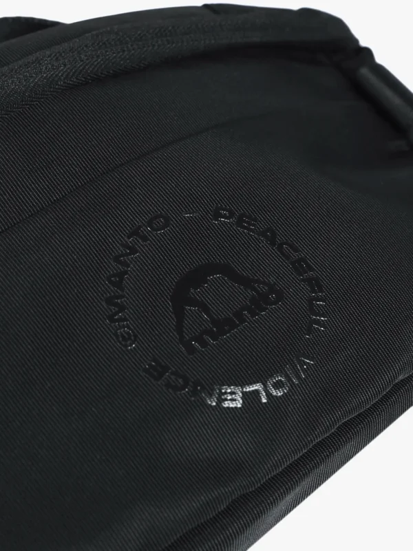 Manto Circle Logo Waist Bag Black 4 Manto Circle Logo Waist Bag