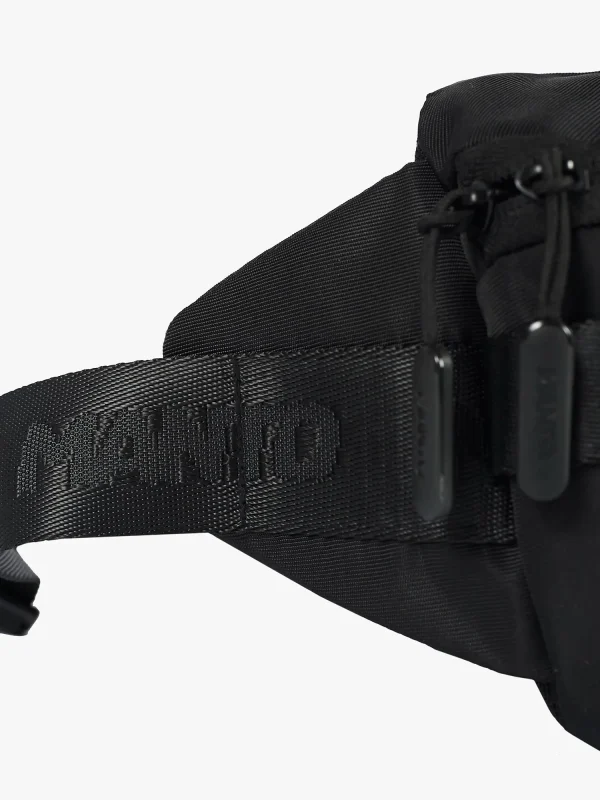 Manto Circle Logo Waist Bag Black 7 A Manto Circle Logo waist bag in a vibrant color