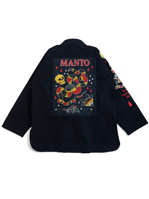 Manto Coral BJJ Gi in white color