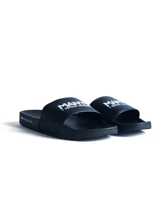 Pair of Manto Defend Slides in red