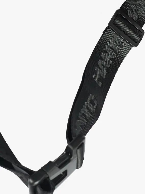 Manto Defend Waist Bag Black 5 Black Manto Defend Waist Bag with brand logo