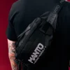 Manto Defend Waist Bag Black 9 Black Manto Defend Waist Bag with adjustable strap