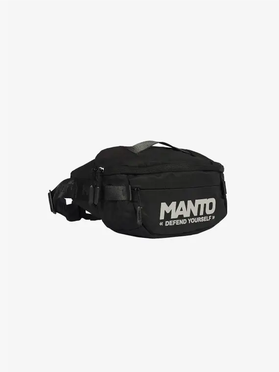 Manto Defend Waist Pack – Perfect Bag for Your Daily Essentials Manto Defend Waist Bag in grey color shown in white, clean background.