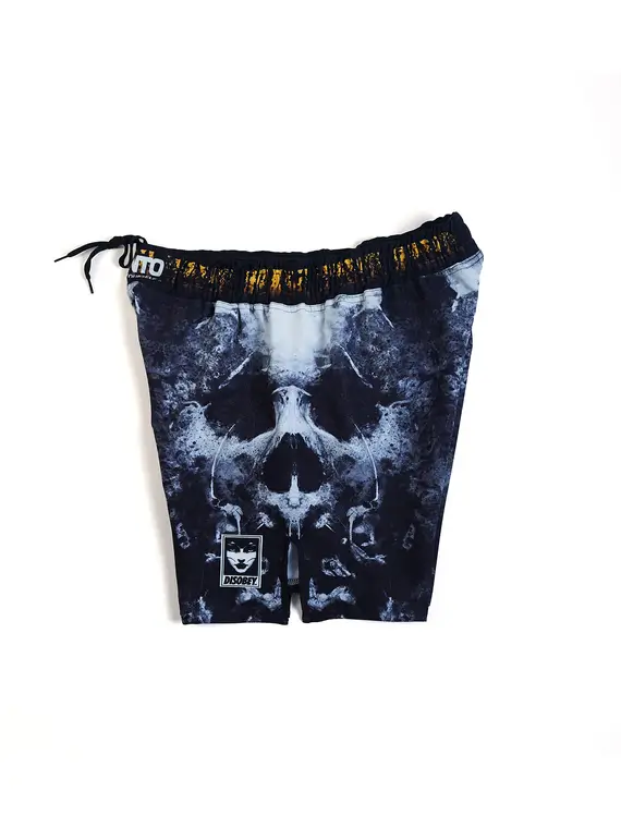 Manto Disobey Fight Shorts on a white background