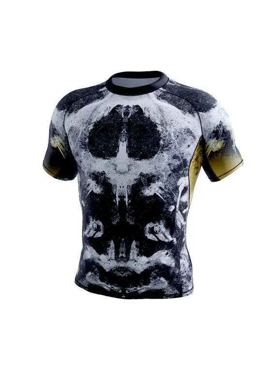 Manto Disobey Rash Guard on a plain background