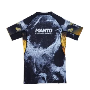 Manto Disobey Rash Guard sportswear on plain backdrop
