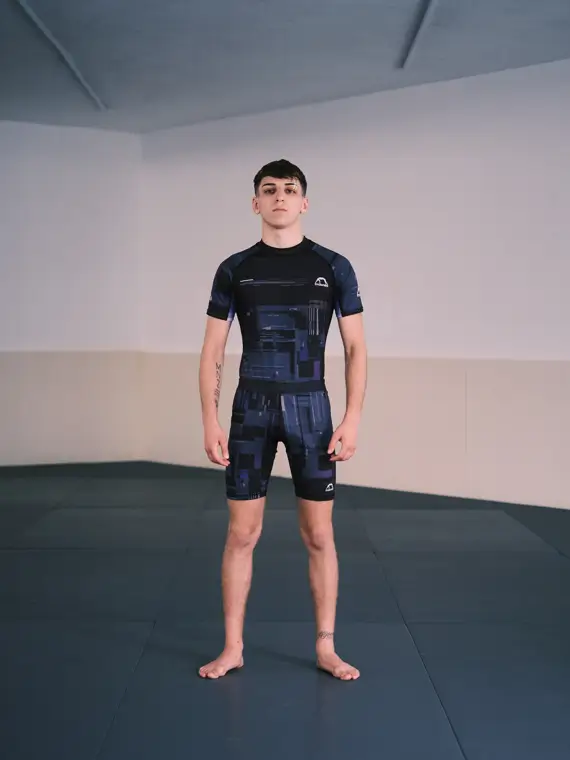 Manto Endure VT Shorts in a clean studio setting