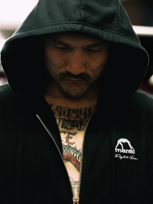 Manto Fight Company Hoodie Black 7 Manto Fight Company Hoodie with logo