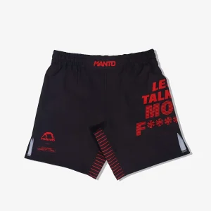 A pair of Manto Fighter Fight Shorts on a white background.
