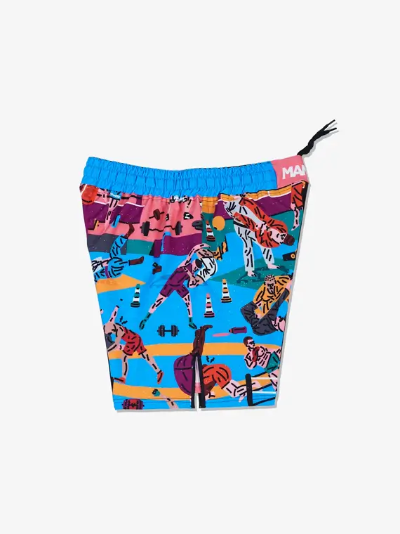 Manto Gym 2.0 Fight Shorts on display