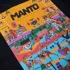 Man wearing Manto Gym 2.0 T-Shirt while lifting weights