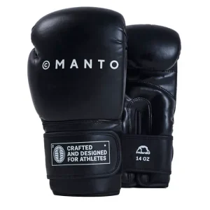 Manto Impact Boxing Gloves in red and black