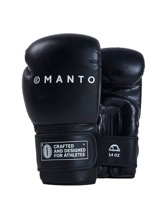 Manto Impact Boxing Gloves High-Quality Boxing Gear Manto Impact Boxing Gloves in red and black