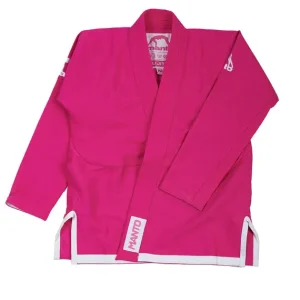 Manto Junior 2.0 BJJ Gi for Kids Child wearing Manto Junior 2.0 Kids Youth BJJ Gi