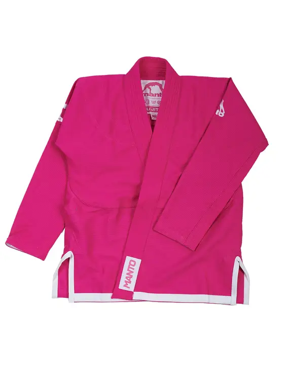 Manto Junior 2.0 BJJ Gi for Kids Child wearing Manto Junior 2.0 Kids Youth BJJ Gi