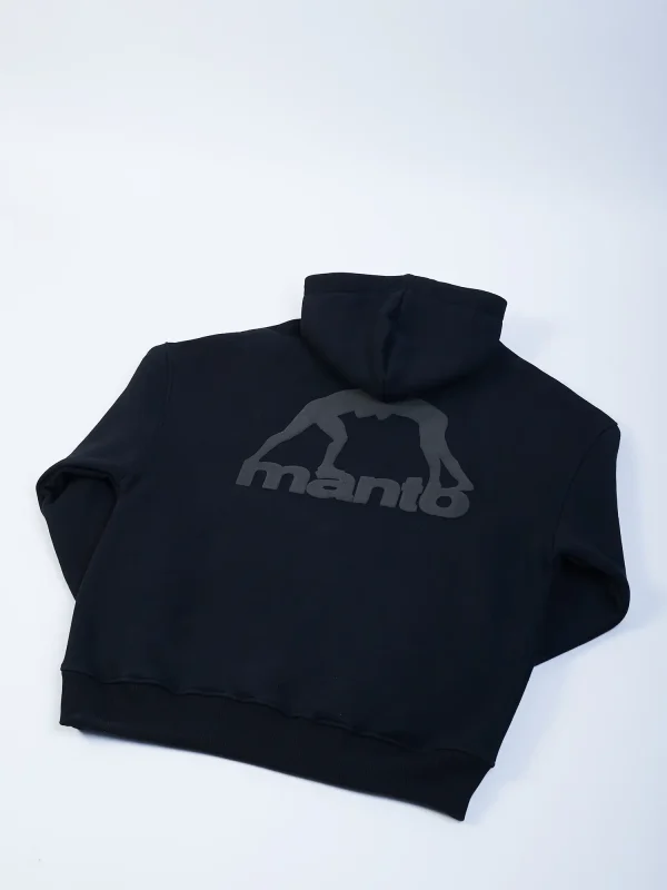 Manto Label Oversize Hoodie in a studio setting