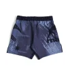 Manto Livings Fight Shorts Grey 2 Manto Livings Fight Shorts on a clean white background