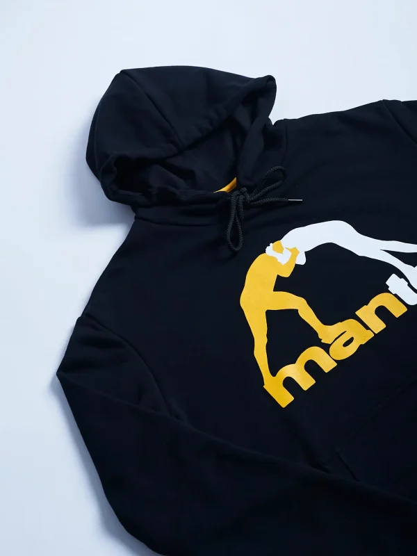 Manto Logo 2.0 Hoodie in black color