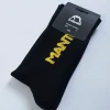 Pairs of Manto Logotype Socks in different colors