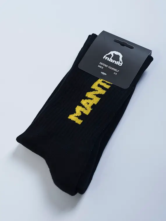 Pairs of Manto Logotype Socks in different colors