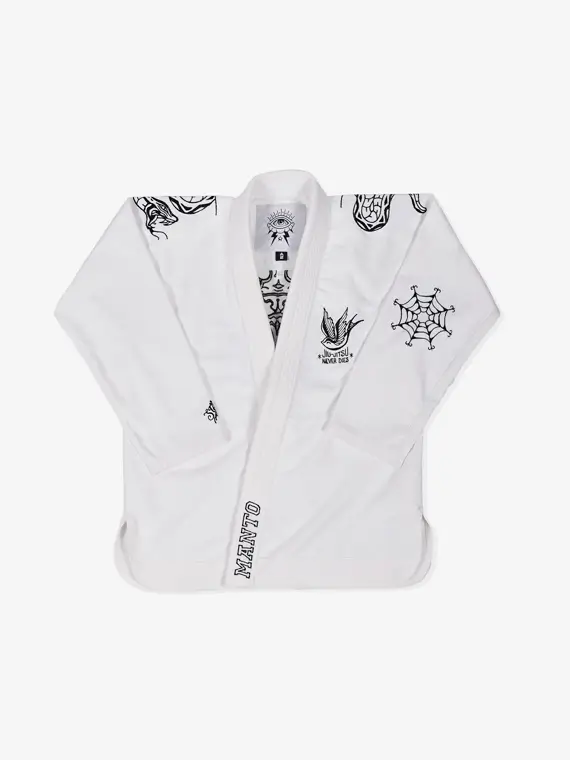 A detailed image of Manto Miko BJJ Gi